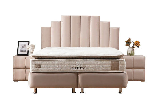 Lit Coffre Polo beige