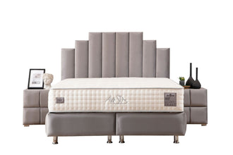 Lit Coffre Polo gris