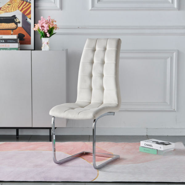 Chaise Bella velours