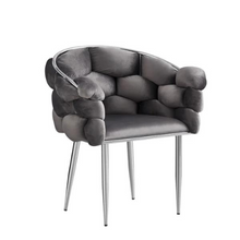 Chaise Ballon velours