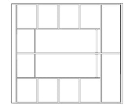 Armoire Girona 180 cm avec 2 portes coulissantes – Design moderne et rangement optimisé