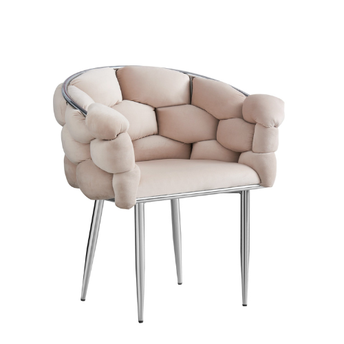 Chaise Ballon velours