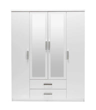 Armoire Palma 160 cm à 4 portes coulissantes – Design moderne et rangement optimisé