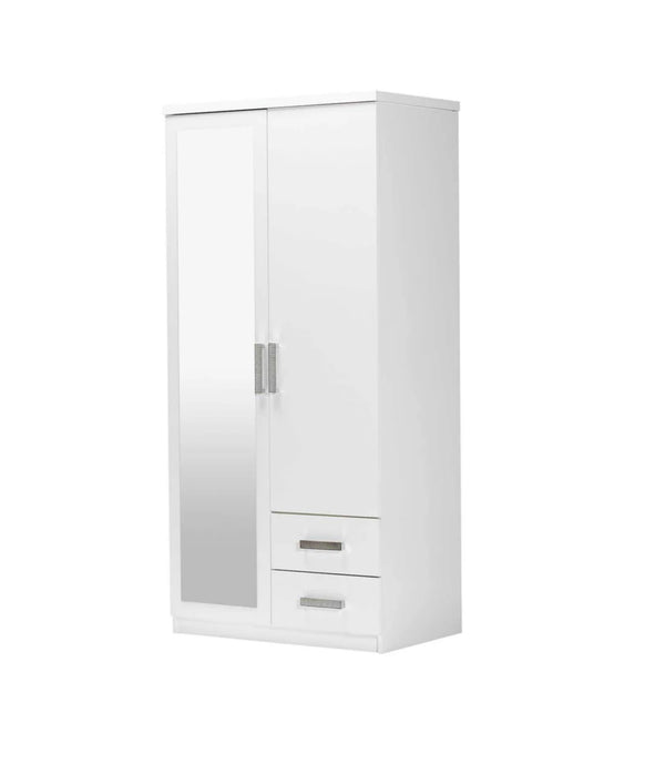 Armoire Palma 95 cm à 2 portes coulissantes – Pratique et moderne