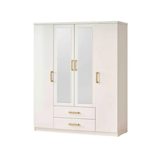 Armoire Girona 4 portes – Rangement spacieux et design moderne