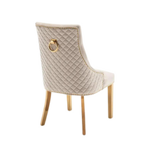 Chaise Anneaux Matelassée