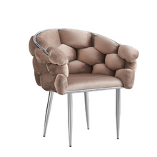 Chaise Ballon velours