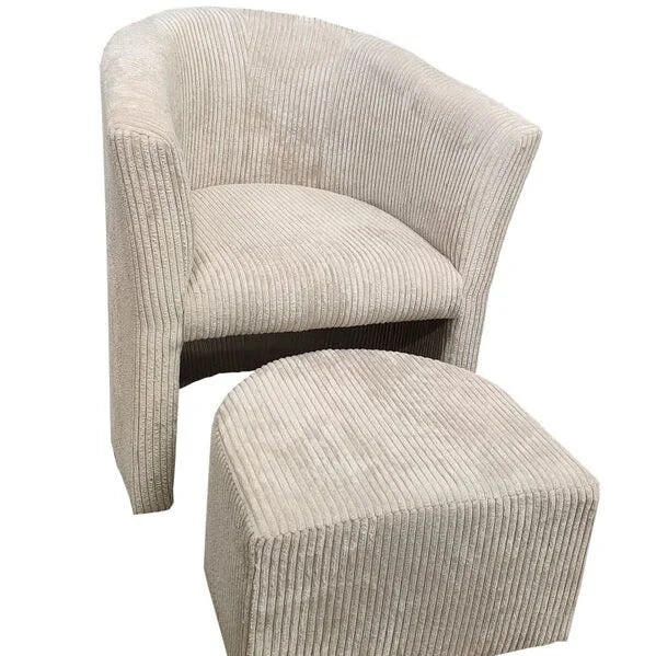 FAUTEUIL LINA VELOURS COTELE