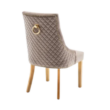 Chaise Anneaux Matelassée