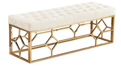 Banquette Vertigo capitonné