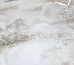 Table a Manger Ceramique Ophelia 1m50 Pied Argent