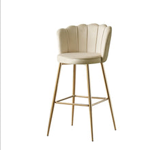 Tabouret de Bar Nymphea Gold Velours