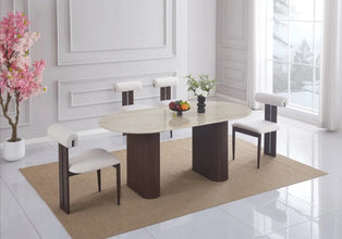 Table a Manger Roxy Pied Metal Ceramique 160x90 CM