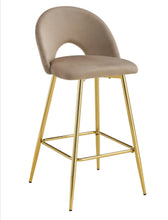 Tabouret de Bar Teddy Pied Gold