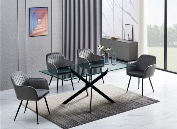 Table Rectangulaire Jessica 180x90x75 CM