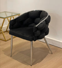 Chaise Ballon Pied Chrome