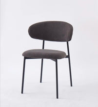 Chaise Lulu Pied Metal Noir