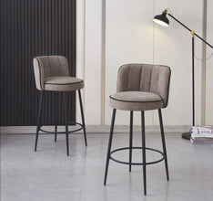Tabouret de Bar Cathy Pied Metal Noir