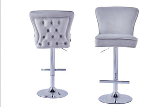 Tabouret de Bar Gabrielle Chrome