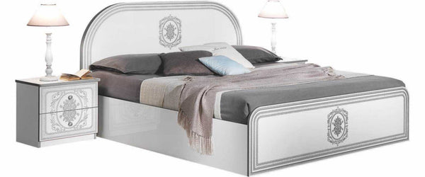 Chambre à coucher Sofia – Élégance noire et confort moderne