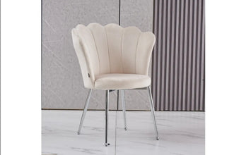 Chaise Nymphea Pied Chrome