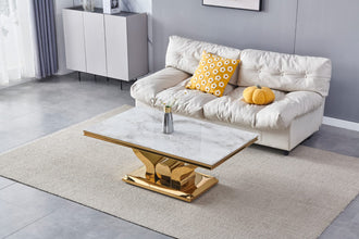 Table Basse Trophee Pied Dore