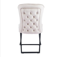 Chaise Gabrielle Pied Metal Noir