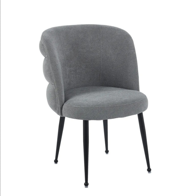 Chaise Sacha Pied Metal Noir