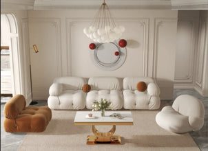 Table basse Invictus Pied Gold 120x60 CM