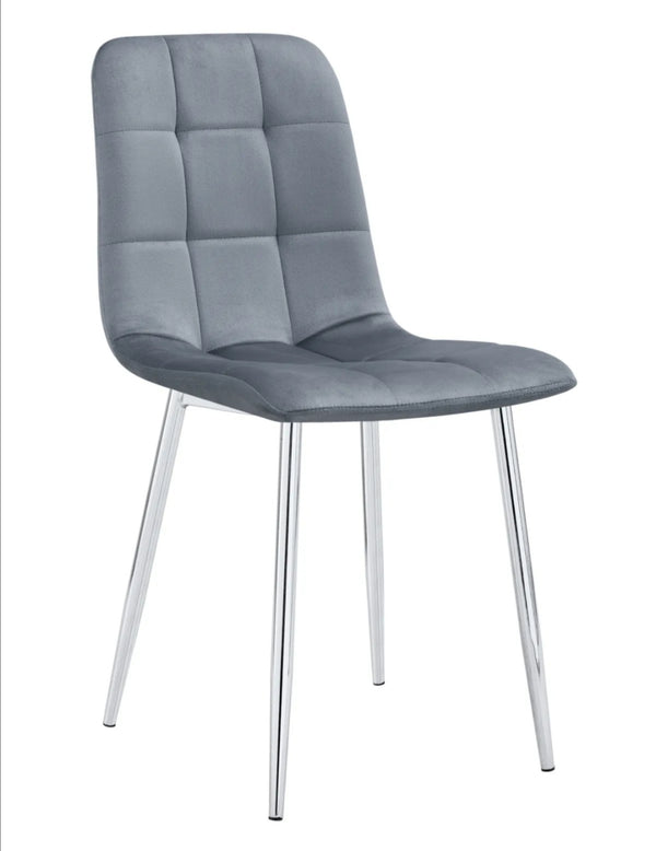 Chaise Elisa Pied Chrome