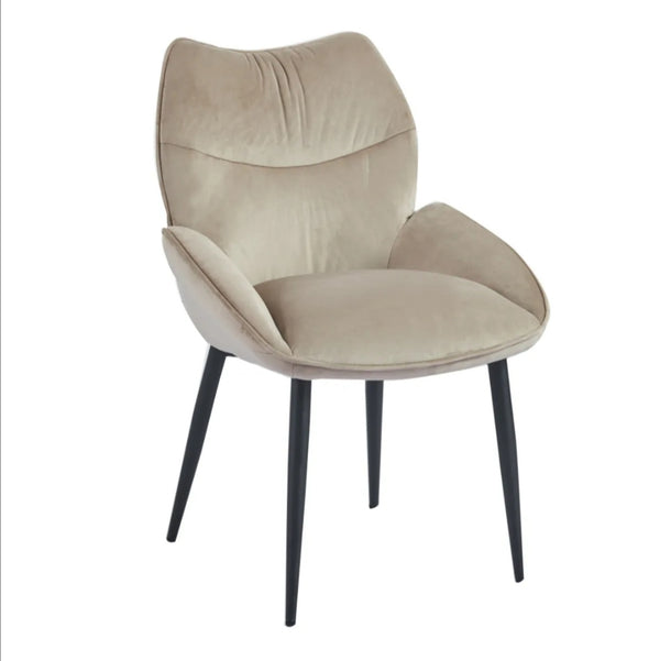 Chaise Loha Pied Metal Noir