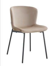 Chaise Hailey Pied Metal Noir