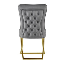 Chaise Gabrielle Pied Gold