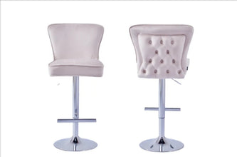 Tabouret de Bar Gabrielle Chrome