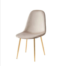 Chaise Scandi Pied Dore