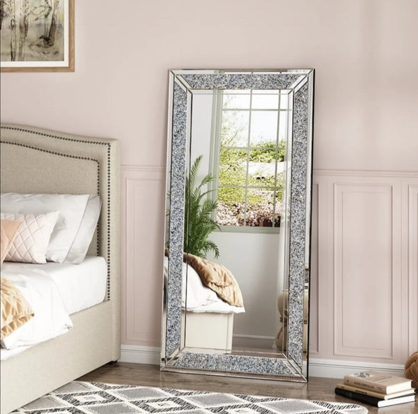 Miroir Rectangle Scintillant Format XL 160x80 CM