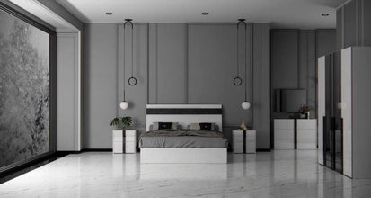 Chambre à coucher Luxy – Élégance et confort contemporain