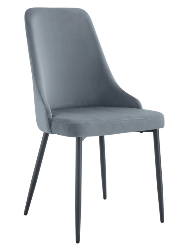 Chaise Belize Pied Metal Noir