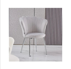 Chaise Nymphea Pied Chrome