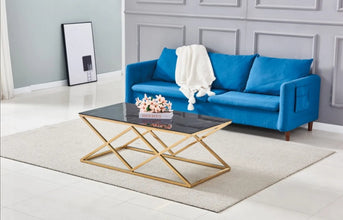 Table Basse Triangle Gold 120x60 CM