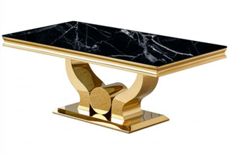 Table Basse Trofy Pied Gold 120x70x49 CM