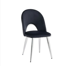 Chaise Amelia Pied Argent