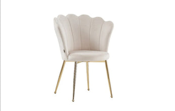 Chaise Nymphea Pied Gold