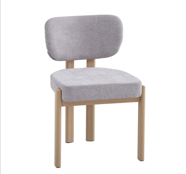 Chaise Baguette Tissus Serge Pied Effet Bois