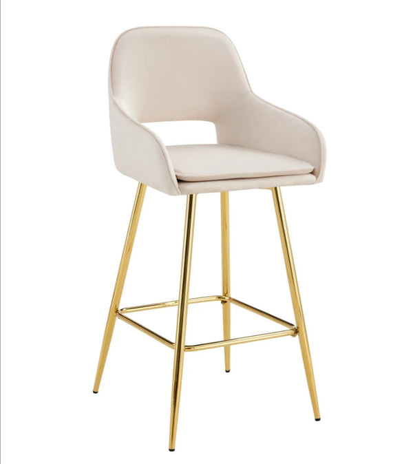 Tabouret de Bar Athena Pied Gold