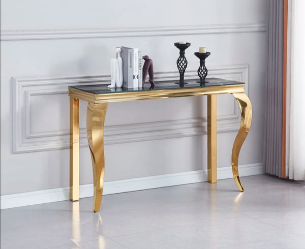 Console Baroque 120x40x78 Pied Gold