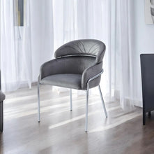 Chaise Emily Pied Argent