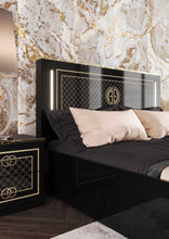 Chambre à coucher GUGI Soft noir – Élégance et confort moderne