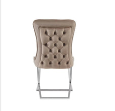 Chaise Gabrielle Pied Chrome