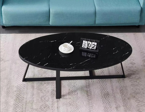 Table Basse Gamma Metal Noir 120x60x45 CM